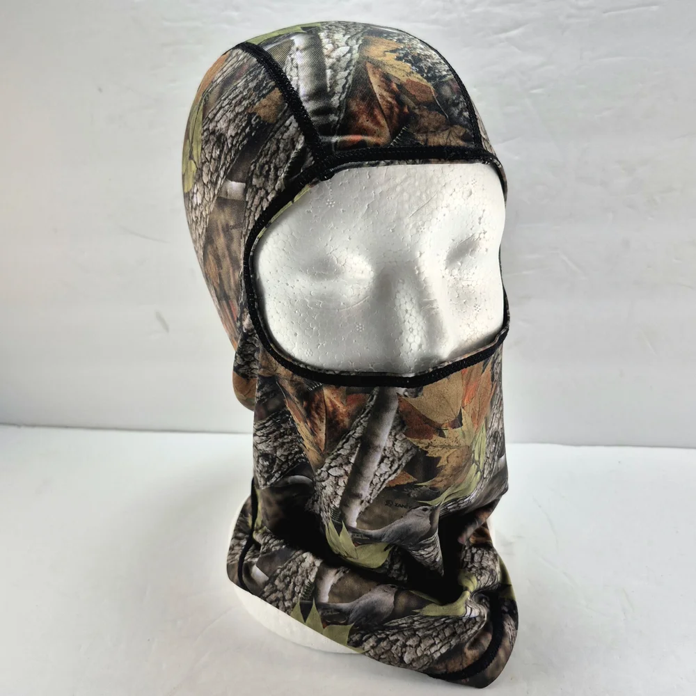 ZAN Headgear Forest Camo Balaclava Face Mask | Hunting & Tactical OS Streetwear